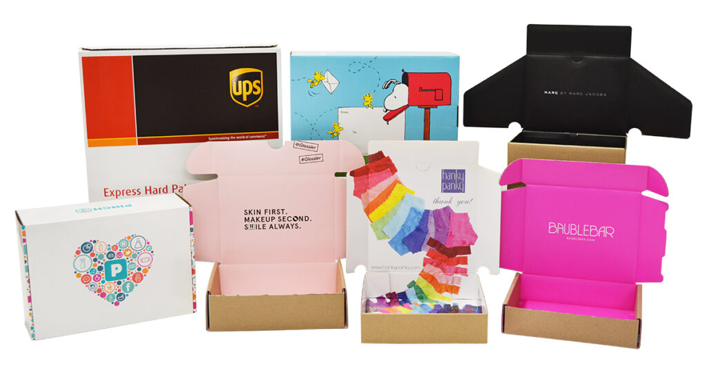 eCommerce Composite of Boxes